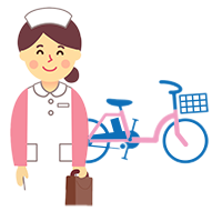 ご利用例 訪問看護イメージ